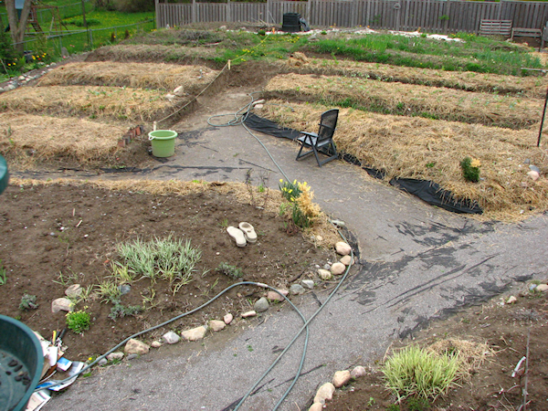 raised beds as of  May 2014 