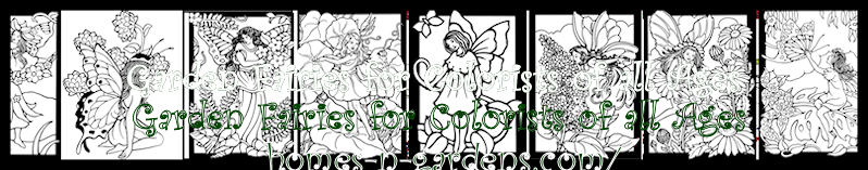 garden fairies coloring pages for all ages