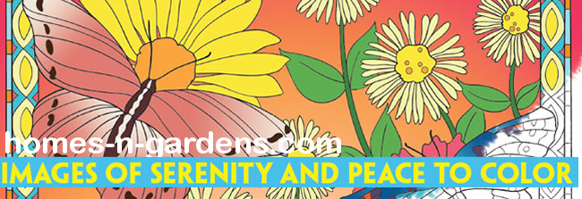 coloring pages - serenity and peace  logo