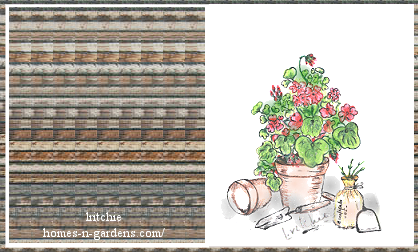 garden folding gift tags